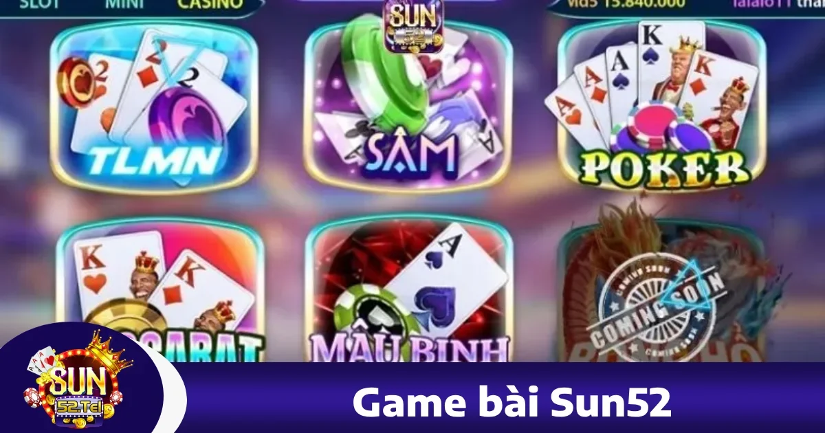 Sun52 31 Game Bài sun52 – Đa Dạng Lựa Chọn Với Tỷ Lệ Thưởng Cao