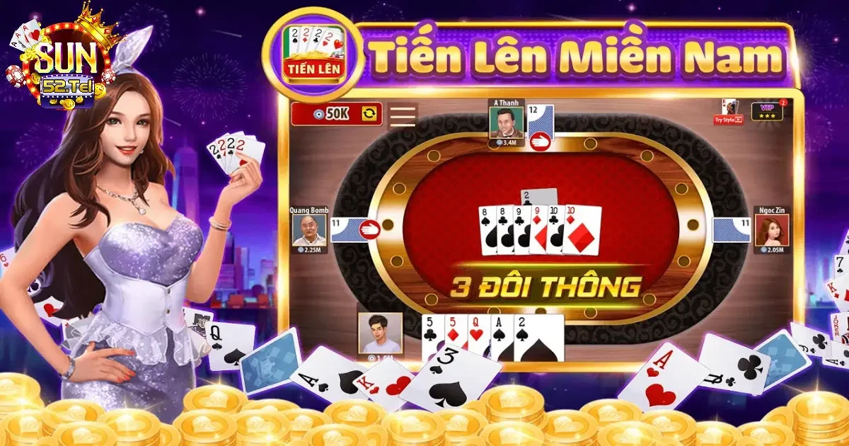 Tìm hiểu các kiểu chơi bài 52 lá với game đấu trí Tiến Lên